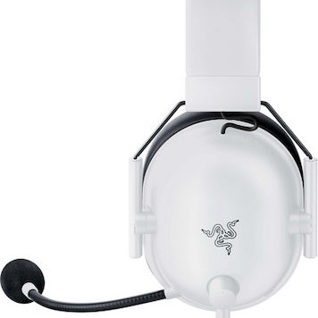 Razer BlackShark V2 X Over Ear Gaming Headset με σύνδεση 3.5mm Λευκό
