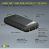 Goobay 53939 Power Bank 20000mAh 22.5W με 2 Θύρες USB-A και Θύρα USB-C Power Delivery / Quick Charge 3.0 Μαύρο