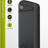 Goobay 53939 Power Bank 20000mAh 22.5W με 2 Θύρες USB-A και Θύρα USB-C Power Delivery / Quick Charge 3.0 Μαύρο