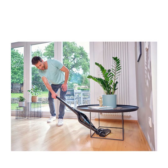 Leifheit Rotaro PowerVac 2in1 Επαναφορτιζόμενη Σκούπα 2 σε 1 Stick & Χειρός 20V Μαύρη
