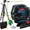 Bosch GCL 2-50 G Γραμμικό Αλφάδι Laser Πράσινης Δέσμης 1.5V με Εύρος Εργασίας 15m