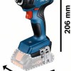 Bosch GDR 18V-200 Παλμικό Κατσαβίδι Μπαταρίας Solo 18V