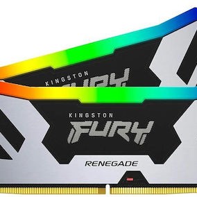 Kingston Fury Renegade RGB DDR5 96GB RAM με 2x48GB Modules και Ταχύτητα 6000 για Desktop