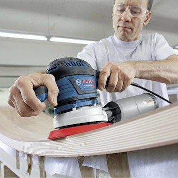 Bosch GEX 40-150 Έκκεντρο Τριβείο 150mm Ρεύματος 400W με Ρύθμιση Ταχύτητας και με Σύστημα Αναρρόφησης