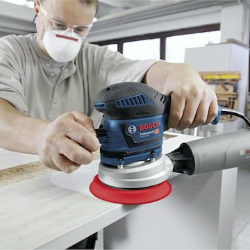 Bosch GEX 40-150 Έκκεντρο Τριβείο 150mm Ρεύματος 400W με Ρύθμιση Ταχύτητας και με Σύστημα Αναρρόφησης