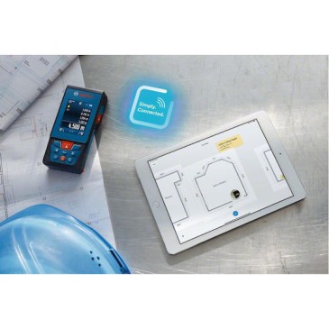 Bosch Μέτρο Laser GLM 100-25 C Bluetooth με Εύρος Μέτρησης 0.08m-100m