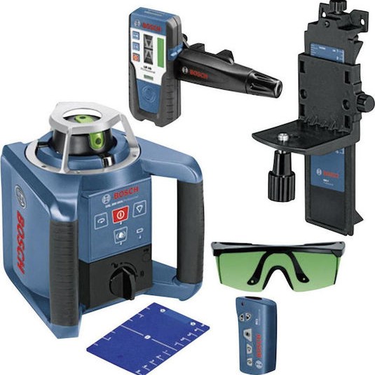 Bosch GRL 300 HVG Professional Set Περιστροφικό Αλφάδι Laser Πράσινης Δέσμης 1.2V