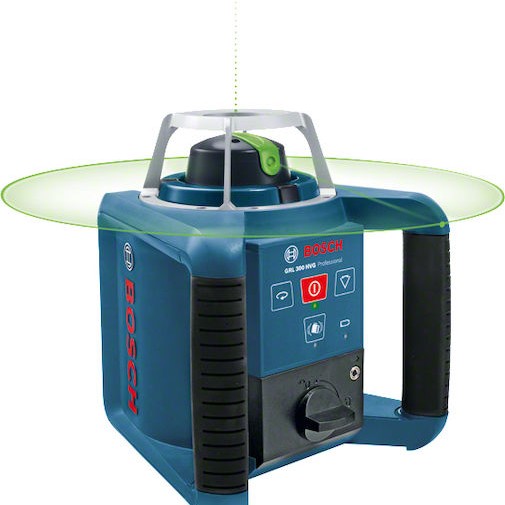 Bosch GRL 300 HVG Professional Set Περιστροφικό Αλφάδι Laser Πράσινης Δέσμης 1.2V
