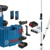 Bosch GRL 600 CHV Αυτορυθμιζόμενο Περιστροφικό Αλφάδι Laser Κόκκινης Δέσμης 18V με Εύρος Εργασίας 60m