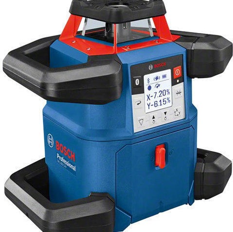 Bosch GRL 600 CHV Αυτορυθμιζόμενο Περιστροφικό Αλφάδι Laser Κόκκινης Δέσμης 18V με Εύρος Εργασίας 60m