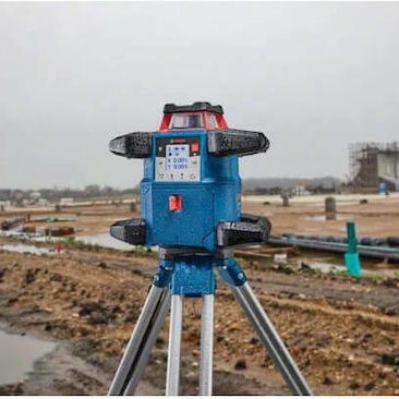 Bosch GRL 600 CHV Αυτορυθμιζόμενο Περιστροφικό Αλφάδι Laser Κόκκινης Δέσμης 18V με Εύρος Εργασίας 60m