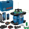 Bosch GRL 650 CHVG Περιστροφικό Αλφάδι Laser Πράσινης Δέσμης 18V με Εύρος Εργασίας 70m