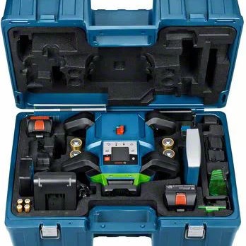 Bosch GRL 650 CHVG Περιστροφικό Αλφάδι Laser Πράσινης Δέσμης 18V με Εύρος Εργασίας 70m