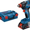 Bosch GDX 18V-200 Brushless Μπουλονόκλειδο Μπαταρίας 18V Solo με Υποδοχή 1/2