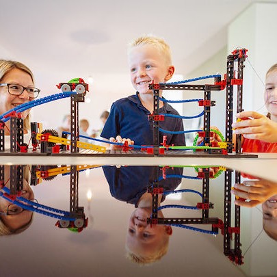 Fischer Technik Παιχνίδι Κατασκευών Πλαστικό Advanced Funny Machines για Παιδιά 7+ Ετών