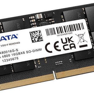Adata DDR5 με Module 1x16GB και Ταχύτητα 4800 για Laptop