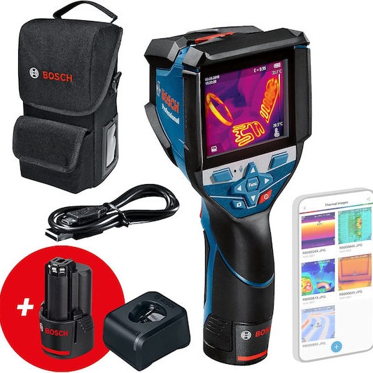 Bosch GTC 600 C Θερμοκάμερα με Οθόνη 3.5