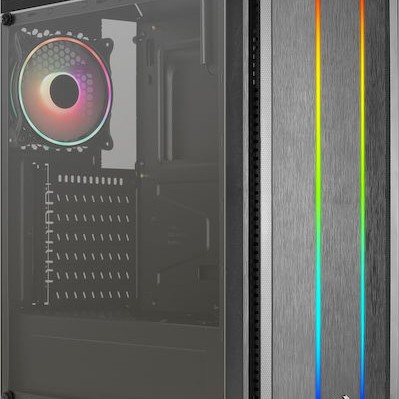 Aerocool Skyline ARGB Gaming Midi Tower Κουτί Υπολογιστή Μαύρο