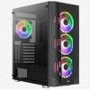 Aerocool Prism ARGB Midi Tower Κουτί Υπολογιστή Μαύρο