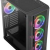 Aerocool Prism ARGB Midi Tower Κουτί Υπολογιστή Μαύρο