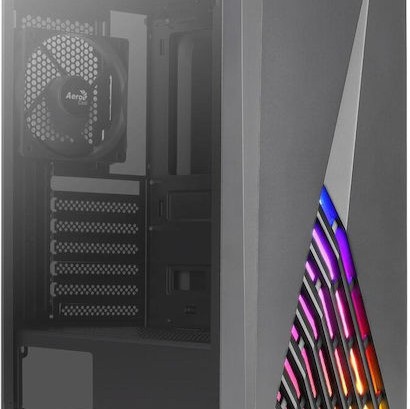 Aerocool Delta Midi Tower Κουτί Υπολογιστή Μαύρο