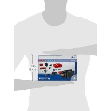 Fischer Technik Παιχνίδι Κατασκευών Πλαστικό Plus Motor Set XM για Παιδιά 8+ Ετών