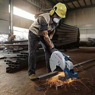 Bosch Δισκοπρίονο Κοπής Μετάλλου 2400W GCO 14-24 J με Ισχύ 2.4kW