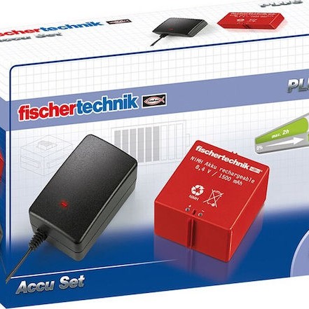 Fischer Technik Παιχνίδι Κατασκευών Πλαστικό Plus Accu Set 220V