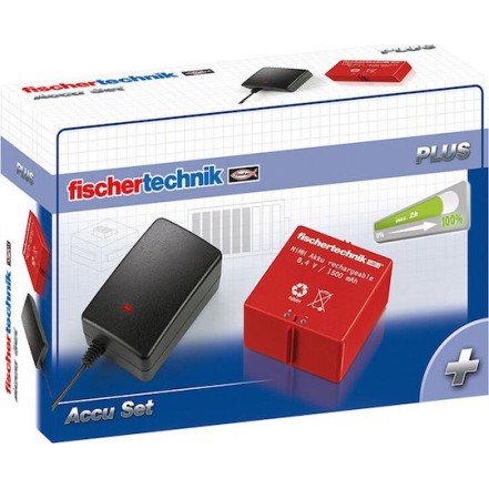 Fischer Technik Παιχνίδι Κατασκευών Πλαστικό Plus Accu Set 220V