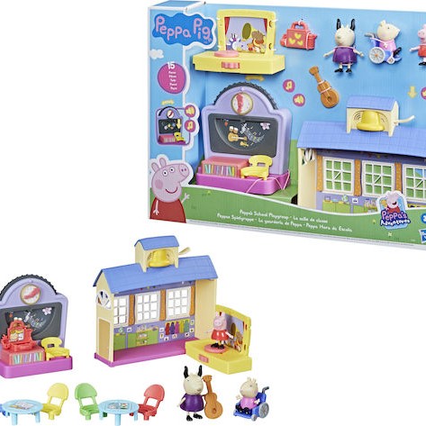 Hasbro Παιχνίδι Μινιατούρα Peppa Pig School Playgroup για 3+ Ετών