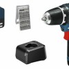 Bosch GSR 12V-15 Professional Δραπανοκατσάβιδο Μπαταρίας 12V 2x2Ah