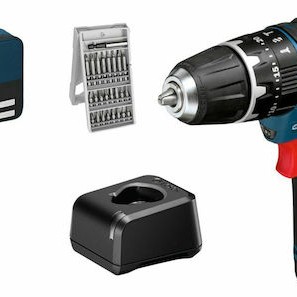 Bosch GSR 12V-15 Professional Δραπανοκατσάβιδο Μπαταρίας 12V 2x2Ah