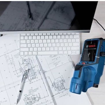 Bosch D-TECT 200 C Ψηφιακός Ανιχνευτής Ξύλου, Μετάλλου & Σωλήνων