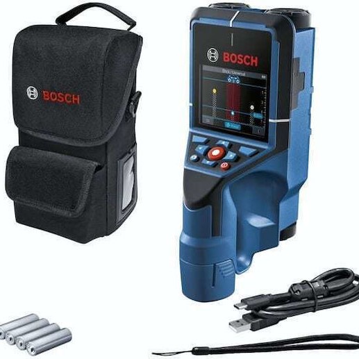 Bosch D-Tect 200 C Ψηφιακός Ανιχνευτής Καλωδίων, Μετάλλου & Ξύλου