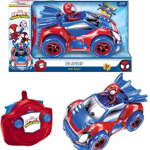 Jada Toys Spidey Τηλεκατευθυνόμενο Αυτοκίνητο Crawler