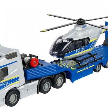 Majorette Truck & Airbus Police Helicopter Αστυνομικό