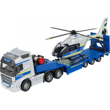 Majorette Truck & Airbus Police Helicopter Αστυνομικό