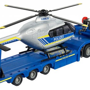 Majorette Truck & Airbus Police Helicopter Αστυνομικό
