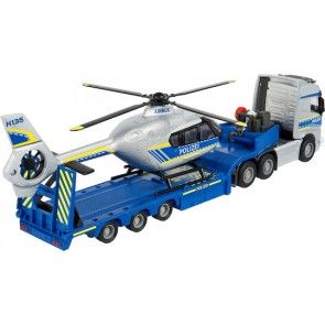 Majorette Truck & Airbus Police Helicopter Αστυνομικό