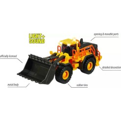 Majorette Μπουλντόζα Volvo Wheel Loader Φορτηγό για 3+ Ετών