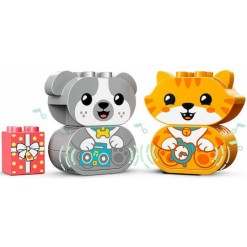LEGO Duplo My First Puppy And Kitten With Sounds για 1.5+ Ετών