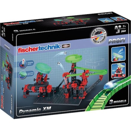 Fischer Technik Παιχνίδι Κατασκευών Πλαστικό Profi Dynamic XM για Παιδιά 7+ Ετών