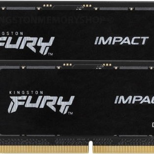 Kingston Fury Impact DDR5 16GB RAM με 2x8GB Modules και Ταχύτητα 4800 για Laptop