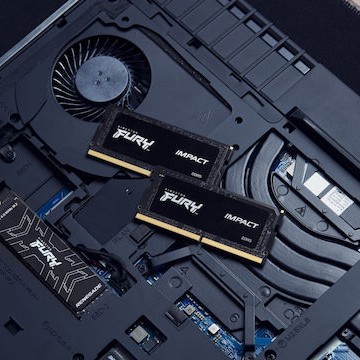 Kingston Fury Impact DDR5 με Module 1x16GB και Ταχύτητα 4800 για Laptop