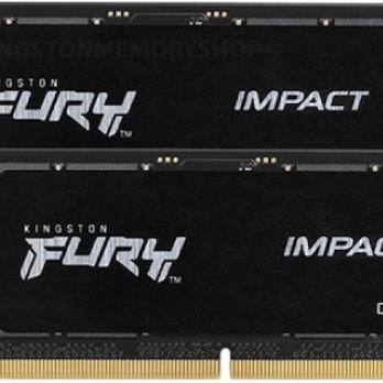 Kingston Fury Impact DDR5 64GB RAM με 2x32GB Modules και Ταχύτητα 4800 για Laptop