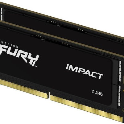Kingston Fury Impact DDR5 64GB RAM με 2x32GB Modules και Ταχύτητα 4800 για Laptop