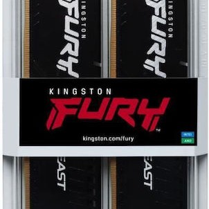 Kingston Fury Beast DDR5 16GB RAM με 2x8GB Modules και Ταχύτητα 5600 για Desktop