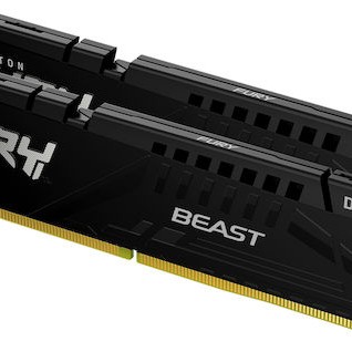 Kingston Fury Beast DDR5 64GB RAM με 2x32GB Modules και Ταχύτητα 5600 για Desktop