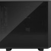Fractal Design Meshify 2 Nano Gaming Mini Tower Κουτί Υπολογιστή με Πλαϊνό Παράθυρο Μαύρο