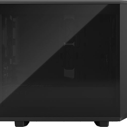 Fractal Design Meshify 2 Nano Gaming Mini Tower Κουτί Υπολογιστή με Πλαϊνό Παράθυρο Μαύρο